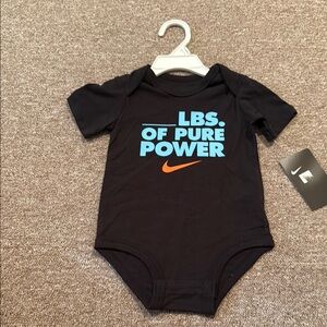 Nike Black Bodysuit Pure Power Statement